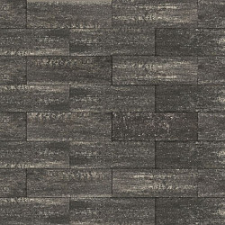 Romano 33x11x8cm Grijs/Zwart - stapelblok en/of klinker