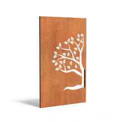 Corten Paneel Abstract 1100x50x1800mm (CPA8.1)