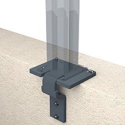 Boston muuranker 135x180x176mm (icm Boston Paalhouder)