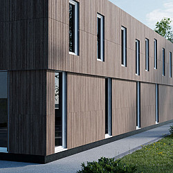 Gevelbekleding | Thermo Bamboe Melody | 18 x 70 mm | 186cm