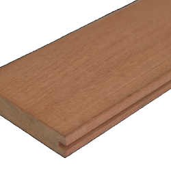 Terrasplank Afrikulu 21x145mm glad Hybrid t.b.v. clipsysteem Premium | 455cm