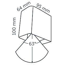 Wall ACE DOWN CORTEN