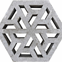 Oud Hollandse Eco Tegel 37,5x37,5x7cm grijs