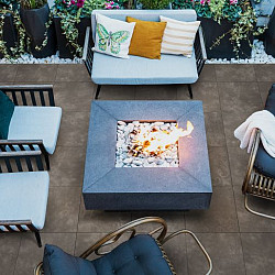 Kera Twice 60x60x4,8cm Fiammato Gris Decor