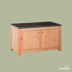 Douglas buitenkeuken Excellent element | Dubbel 60 met deuren