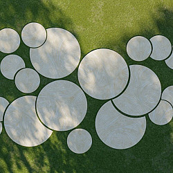 Keramische staptegel vierkant 122x122x2cm Dunes