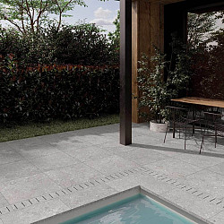 Robusto Ceramica 3.0® Shellstone Grigio 60x60x3cm