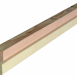 Balk douglas 40x60x3000mm onbehandeld, gedroogd en geschaafd