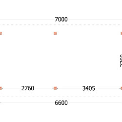 Kapschuur de Hoeve XL 7000x3800x3450mm (bxdxh) links