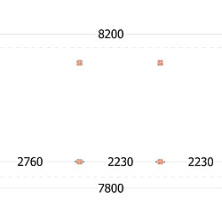 Kapschuur de Hoeve XL 8200x3800x3450mm (bxdxh) links