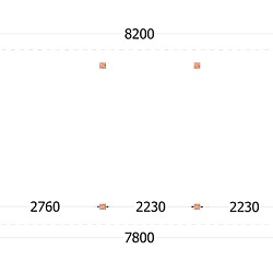 Kapschuur de Hoeve XL 8200x4400x3750mm (bxdxh) links
