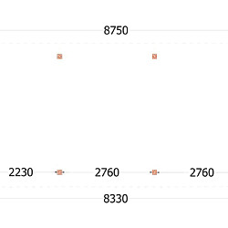 Kapschuur de Hoeve XL 8750x4400x3750mm (bxdxh) links