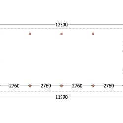 Kapschuur de Hofstee XXL 12500x5950x4600mm (bxdxh)