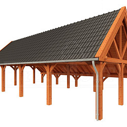 Kapschuur de Hofstee XXL 12500x7200x5000mm (bxdxh)