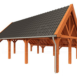 Kapschuur de Hofstee XXL 9500x7200x5000mm (bxdxh)