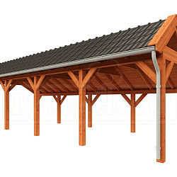 Kapschuur de Stee 9800x3600x3350mm (bxdxh)