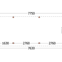 Buitenverblijf Casa 7750x3300x2600mm (bxdxh)