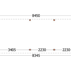 Buitenverblijf Casa 8450x3300x2600mm (bxdxh)