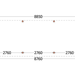 Buitenverblijf Casa 8850x3300x2600mm (bxdxh)