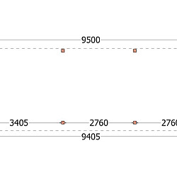 Buitenverblijf Casa 9500x3300x2600mm (bxdxh)