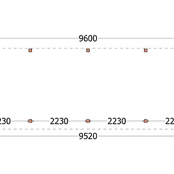 Buitenverblijf Casa 9600x3300x2600mm (bxdxh)