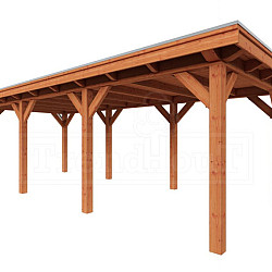 Buitenverblijf Florence 7850x3600x2600mm (bxdxh)