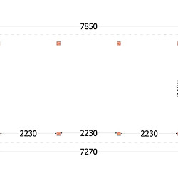Buitenverblijf Florence 7850x4250x2600mm (bxdxh)
