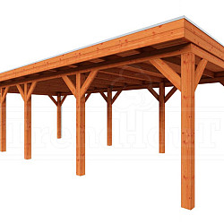 Buitenverblijf Mensa 8500x4000x2600mm (bxdxh)