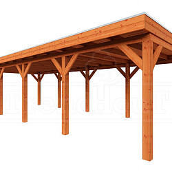 Buitenverblijf Mensa 9800x4000x2600mm (bxdxh)