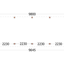 Buitenverblijf Mensa 9800x4000x2600mm (bxdxh)