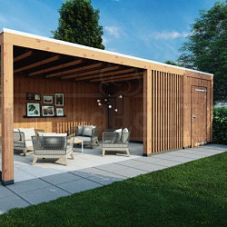 Buitenverblijf Palermo 4850x3700x2450mm (bxdxh)