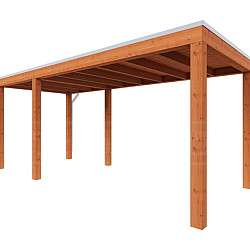 Buitenverblijf Palermo 5500x2550x2450mm (bxdxh)