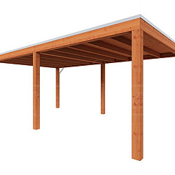 Buitenverblijf Palermo 6000x3700x2450mm (bxdxh)