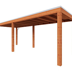 Buitenverblijf Palermo 6600x2550x2450mm (bxdxh)