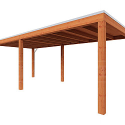 Buitenverblijf Palermo 6600x3100x2450mm (bxdxh)