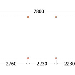 Buitenverblijf Palermo 7800x3700x2450mm (bxdxh)