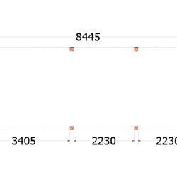 Buitenverblijf Palermo 8450x3100x2450mm (bxdxh)