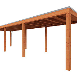 Buitenverblijf Palermo 9550x2550x2450mm (bxdxh)