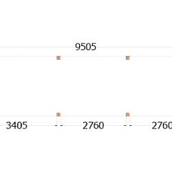 Buitenverblijf Palermo 9550x2550x2450mm (bxdxh)