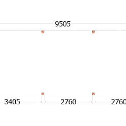 Buitenverblijf Palermo 9550x3700x2450mm (bxdxh)