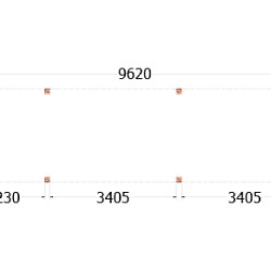 Buitenverblijf Palermo 9600x2550x2450mm (bxdxh)