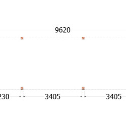 Buitenverblijf Palermo 9600x3100x2450mm (bxdxh)