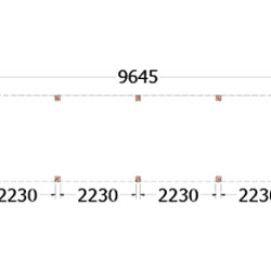 Buitenverblijf Palermo 9650x2550x2450mm (bxdxh)