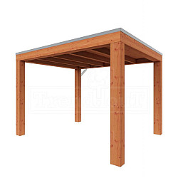 Buitenverblijf Palermo XXL 3150x3150x2450mm (bxdxh)