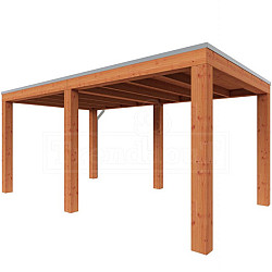 Buitenverblijf Palermo XXL 5050x3150x2450mm (bxdxh)