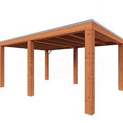 Buitenverblijf Palermo XXL 5050x3800x2450mm (bxdxh)