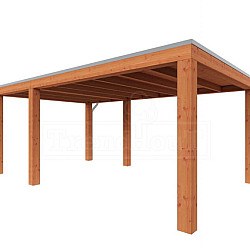 Buitenverblijf Palermo XXL 5650x3800x2450mm (bxdxh)