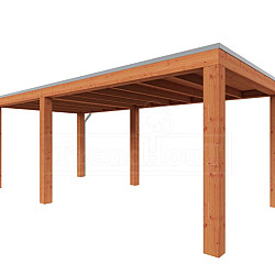 Buitenverblijf Palermo XXL 6250x3150x2450mm (bxdxh)