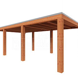 Buitenverblijf Palermo XXL 6850x3800x2450mm (bxdxh)