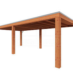 Buitenverblijf Palermo XXL 7400x3800x2450mm (bxdxh)